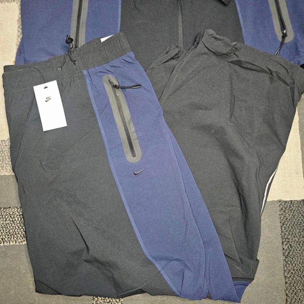Nike Tech Men's Dri-FIT Woven Color-Block Windrunner Set - Picture 4 of 8
